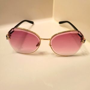 Pink & Gold Glasses